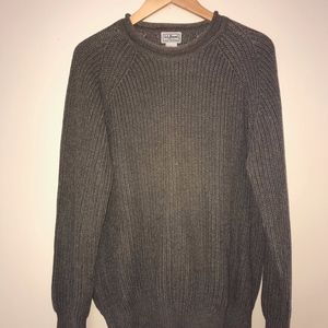 L.L. Bean Green Knitted Sweater